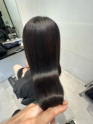 ロング 縮毛矯正/髪質改善 コヤマのヘアスタイル