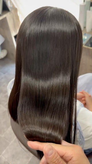ロング 縮毛矯正/髪質改善 コヤマのヘアスタイル