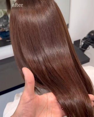 ロング サロウィン名古屋所属・縮毛矯正/髪質改善 コヤマのヘアスタイル