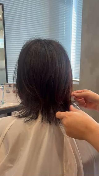 ミディアム kuma +所属・樋口 さくらのヘアスタイル