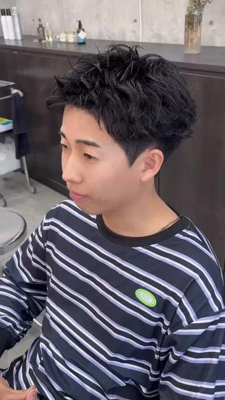 パーマ メンズ メンズ特化/ 山口大輝のヘアスタイル