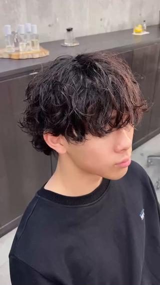 パーマ メンズ メンズ特化/ 山口大輝のヘアスタイル