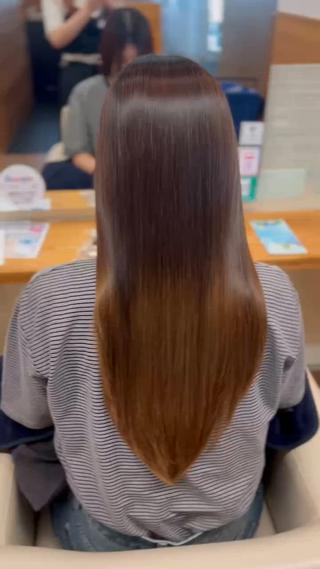 髪質改善ストレート