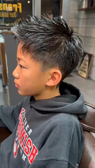 ショート メンズ 三宅 亨表のヘアスタイル