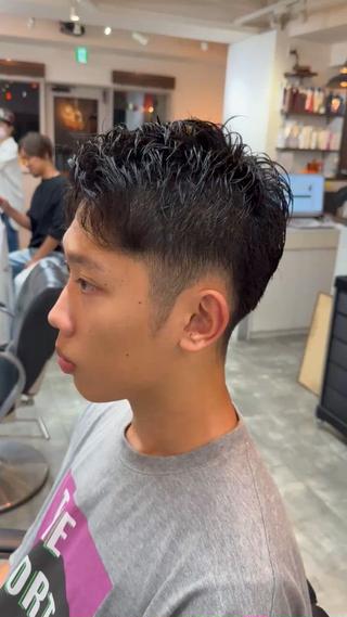 ショート メンズ 三宅 亨表のヘアスタイル