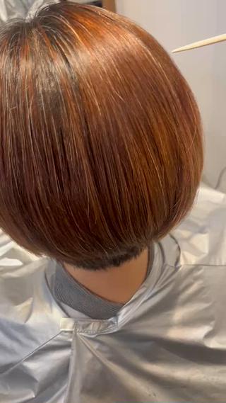 ショート 佐藤 佳奈のヘアスタイル