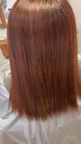 ミディアム 佐藤 佳奈のヘアスタイル