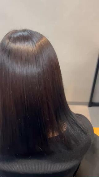 セミロング カラー ハイトーン透明感/レ イヤー/ririkaのヘアスタイル