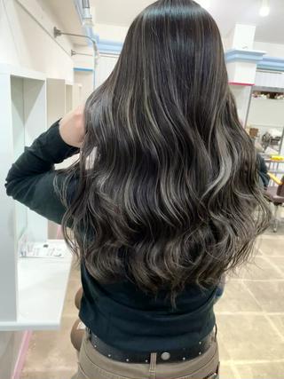 グレージュハイライト 