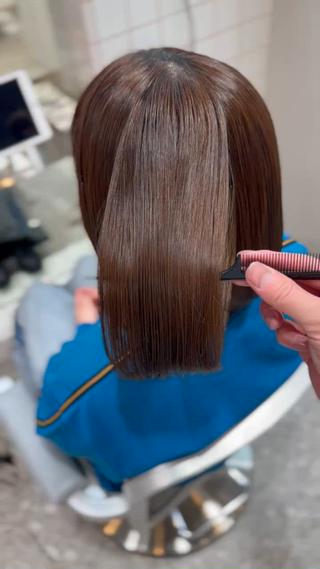 髪質改善カラー＋韓国風カット＋Aujua6stepトリートメント

#髪質改善#ダブルカラー#前髪#ハイライト#韓国ヘア 