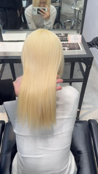 #海外レイヤー#ブロンド#金髪#オージュアトリートメント