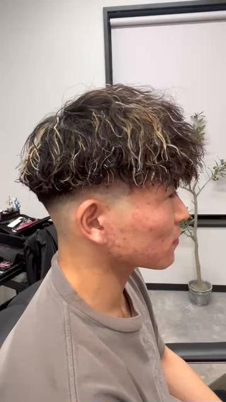 金のハイライトスペインカール！ 