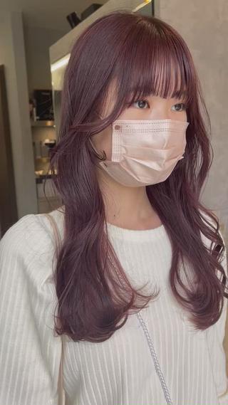 1bleachでピンクベージュ 