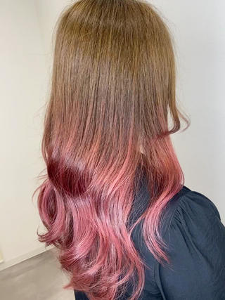 セミロング カラー APPEL hair /岡山のヘアスタイル