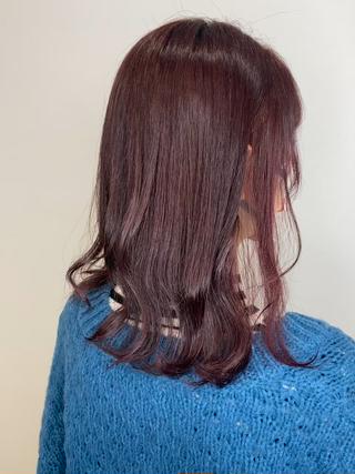 ミディアム カラー APPEL hair /岡山のヘアスタイル