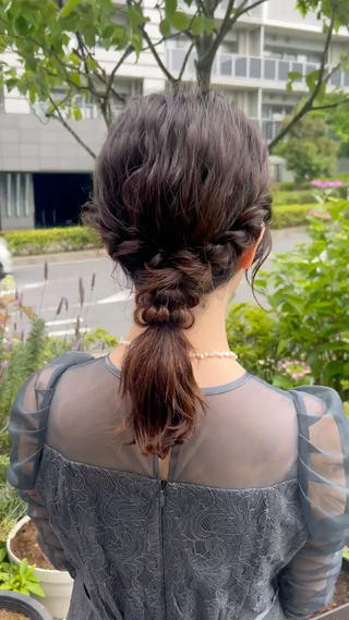 ローポニーテール 