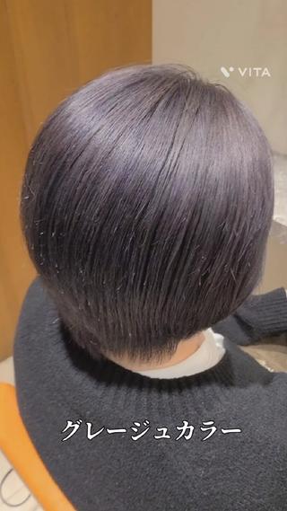 ショート 中井 啓悟のヘアスタイル