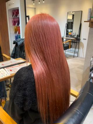 ロング カラー elima横浜西口所属・fifth/シン🌿 透明感カラー/パーマのヘアスタイル