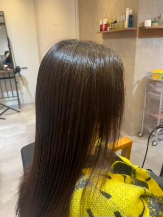 セミロング elima横浜西口所属・fifth/シン🌿 透明感カラー/パーマのヘアスタイル