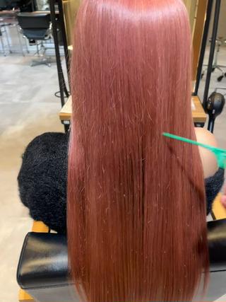 ロング カラー elima横浜西口所属・fifth/シン🌿 透明感カラー/パーマのヘアスタイル