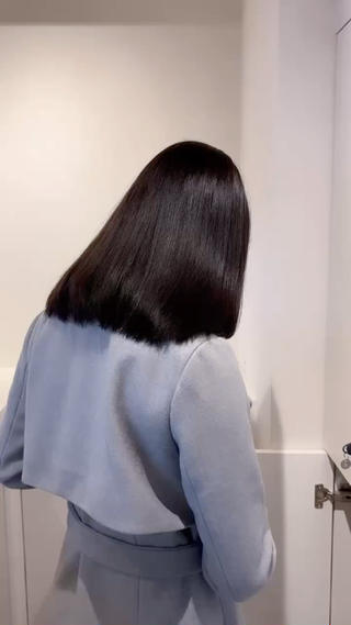 うねりや広がりが気になる方縮毛矯正で朝のセットを楽にできます！ 