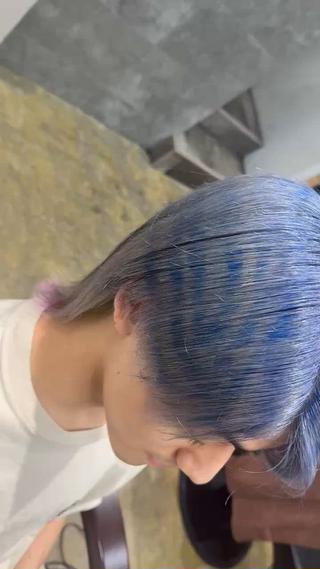 カラー ルシ🎨/ハイトーン デザイン/髪質改善のヘアスタイル