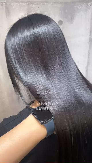 ロング 下野 将大のヘアスタイル