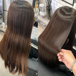 ロング ANDO hair&eye所属・美髪師JO/髪質改善 静かな半個室サロンのヘアスタイル
