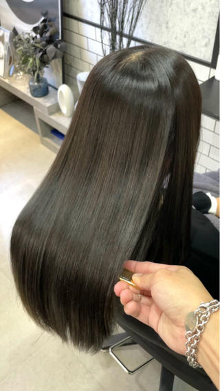 セミロング ANDO hair&eye所属・美髪師JO/髪質改善 静かな半個室サロンのヘアスタイル