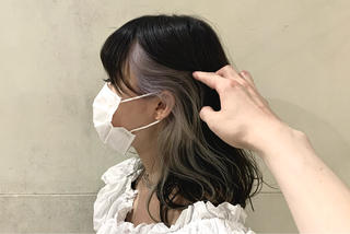 inner white

ポイントブリーチをしてインナーをホワイトに
これ程度の範囲を白くするくらいであれば髪の状態次第では一回でいけます！

ぜひご相談ください！
お問い合わせお待ちしております 