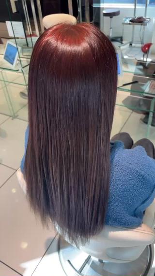 ロング カラー H. shinkaiのヘアスタイル