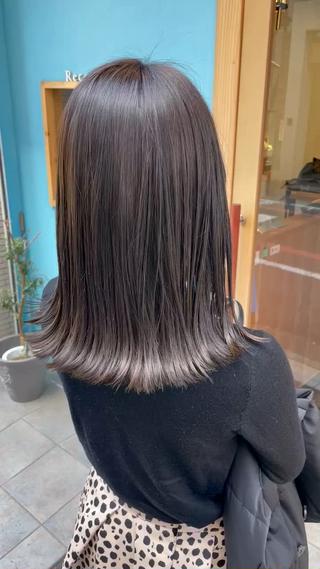 ミディアム カラー ヘアアレンジ Recess hair所属・川内 政人のヘアスタイル