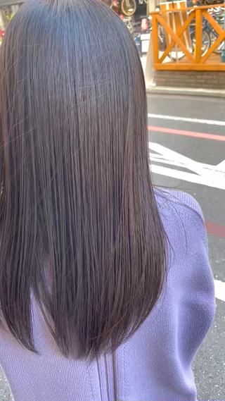 セミロング カラー ヘアアレンジ Recess hair所属・川内 政人のヘアスタイル