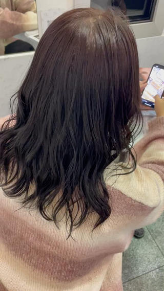 カラー ハイトーン/ブリーチ 🤍足立里湖のヘアスタイル