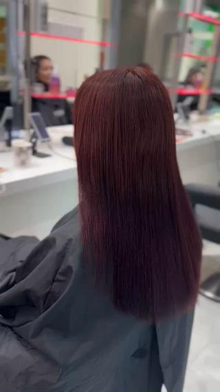 ロング カラー うる艶ストレート♡透 明感カラー♡かずまるのヘアスタイル