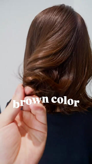 ミディアム カラー ボブ/ミディアム sakuのヘアスタイル