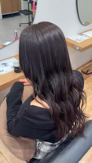 ロング カラー 💎寒色特化💎 透明感カラーみきのヘアスタイル