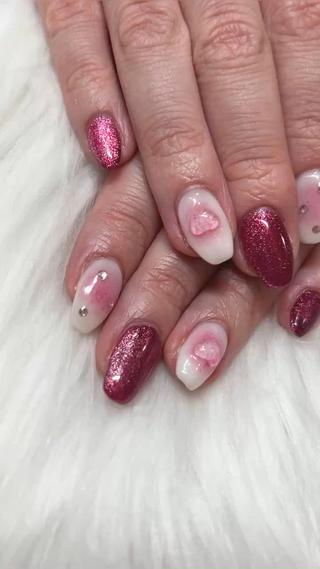 マグネットネイル×チークネイル