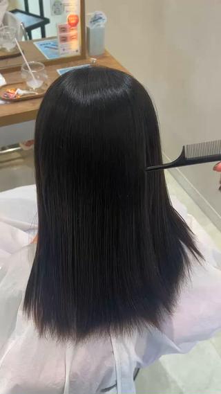 ロング ボブ／ストレート🎀 harukaのヘアスタイル