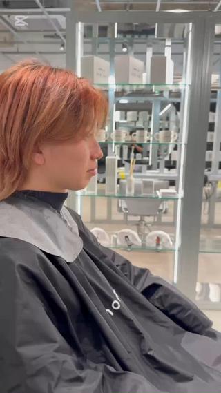 ショート カラー メンズ 久富 飛義のヘアスタイル