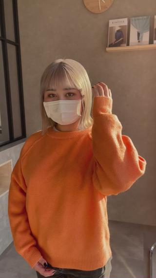 ミディアム カラー 一ノ瀬 暁のヘアスタイル