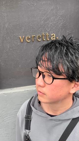 ショート カラー メンズ veretta .所属・✒️ハイトーン/ メンズ特化　Rikuのヘアスタイル