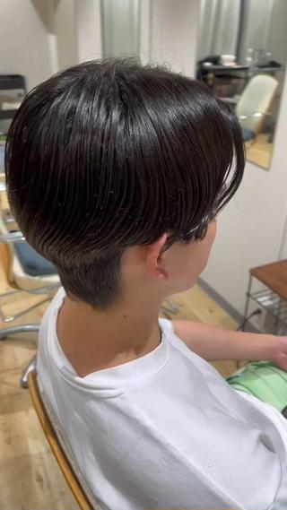 ショート カラー パーマ メンズ Men'ssalon LiG／kaitoのヘアスタイル