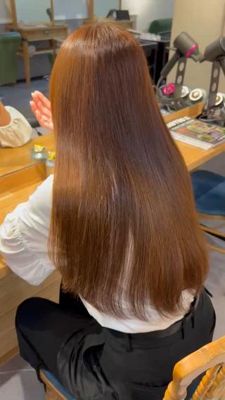 ロング パーマ 中川雄太 /縮毛矯正のヘアスタイル