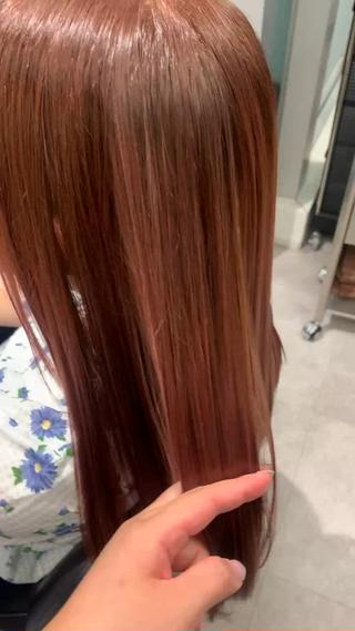 圧倒的！ツヤ髪カラー+髪質改善トリートメント 
