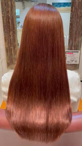 ロング 髪質改善／ブリーチ 宮武　湧斗のヘアスタイル