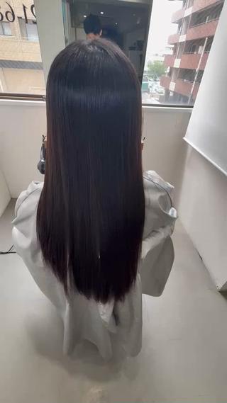 ロング 安積 秀則のヘアスタイル