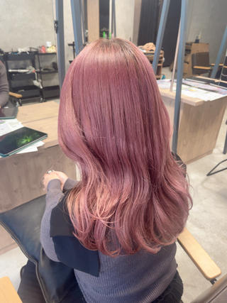 ミディアム KAEDE🎀 縮毛矯正＆パーマ特化のヘアスタイル
