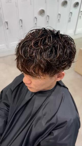 パーマ メンズ byfifth 天神 🌀moromiのヘアスタイル