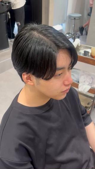 ミディアム メンズ 髙栁 航太の眉毛・アイブロウイメージ